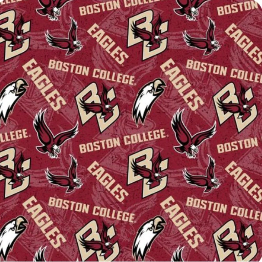 NWT Boston College Eagles Hair Scrunchies Wristbands 2 Pack Made in USA
